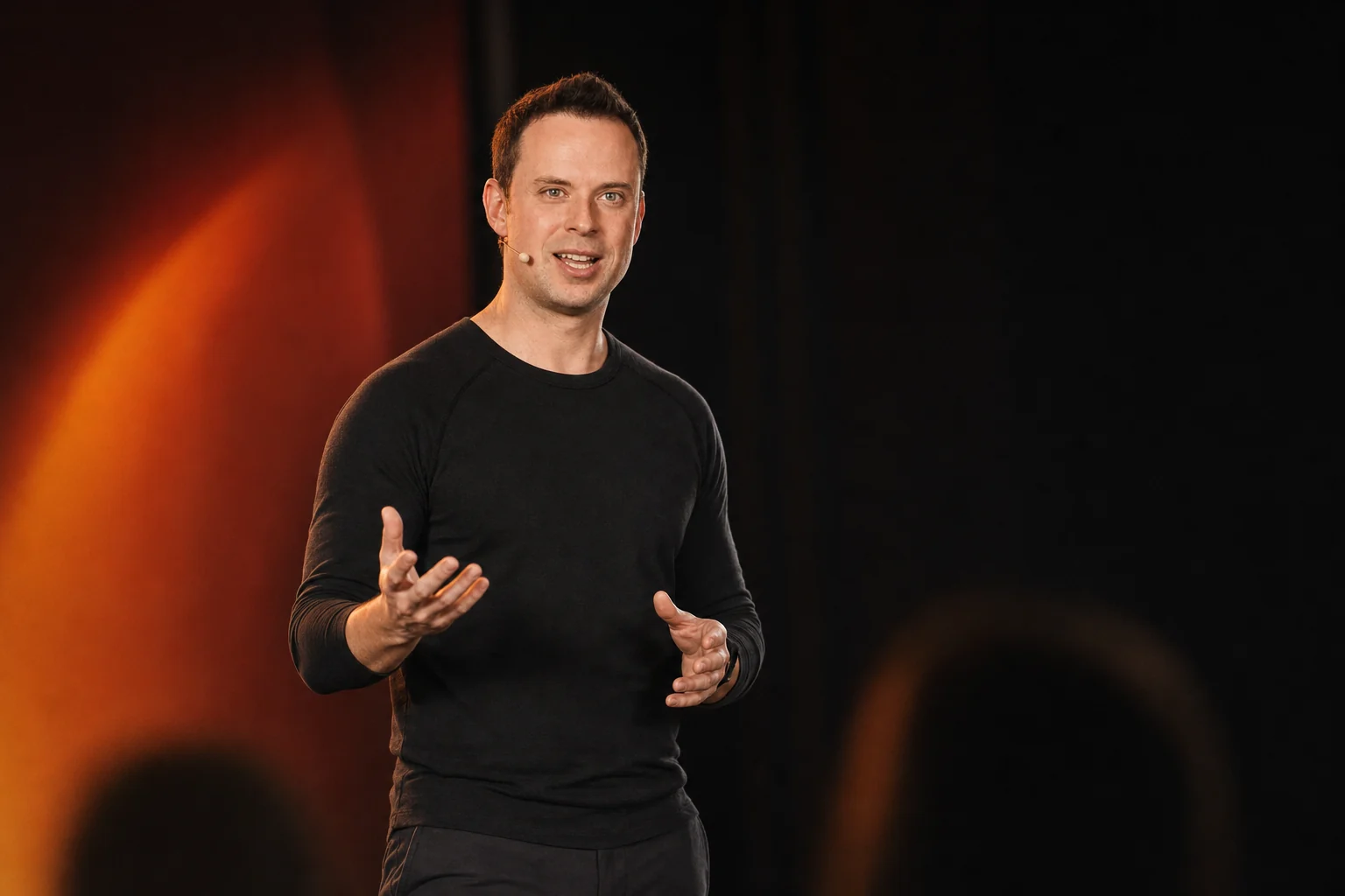 Dr. Mike Belkowski delivering a keynote presentation